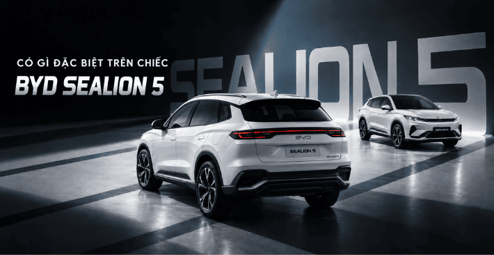 BYD Sealion 5 mới ra mắt thị trường Việt Nam có gì đặc biệt?
